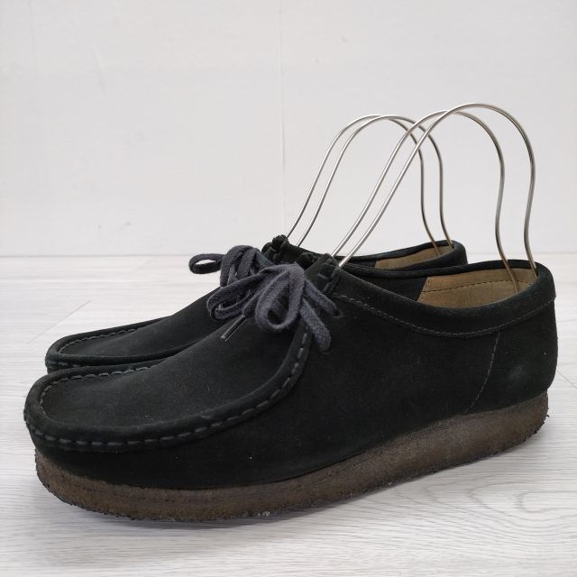 Clarks ワラビー WALLABEE スウェード サイズUK9 定価23000円 シューズ・靴 ブラック クラークス 3-0417G F91961_画像1