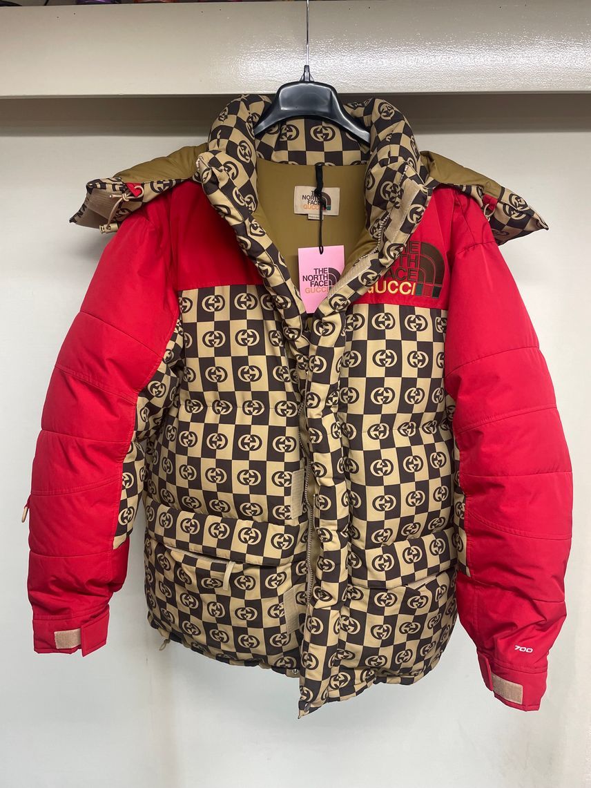 送料込み 美品 Gucci x The North Face 94 HIMALAYAN PARKA ノースフェイス グッチ 94 ヒマラヤン パーカー XL