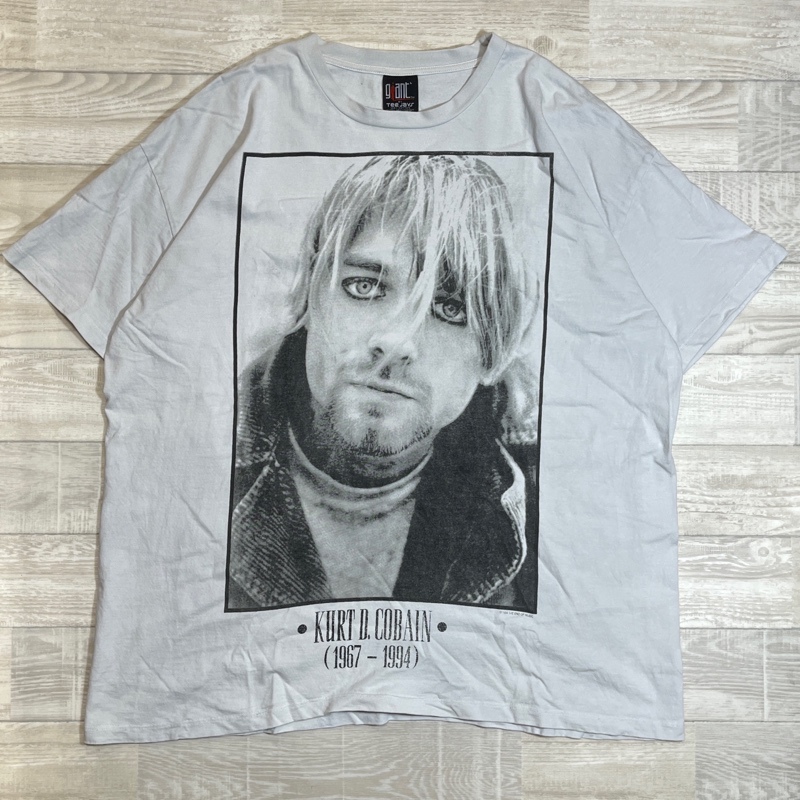 GIANT by TEEJAYS/ジャイアント/KURT D.COBAIN MEMORIAL S/S TEE/カートコバーン メモリアルTシャツ/オーバーサイズ/90s/USA製_画像1