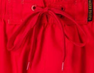 [KCM]Z-iro1-300-M* выставленный товар *[ Ocean Pacific ] мужской купальный костюм трусы внутренний сетка есть 519426 красный размер M