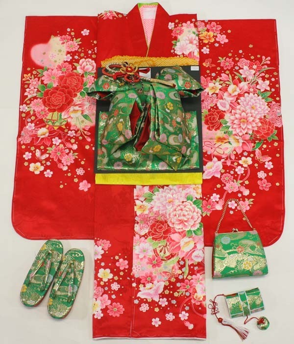 【数々のアワードを受賞】 [京の舞姿]七五三女の子7歳着物20点セット正絹ttsk07 7歳着物