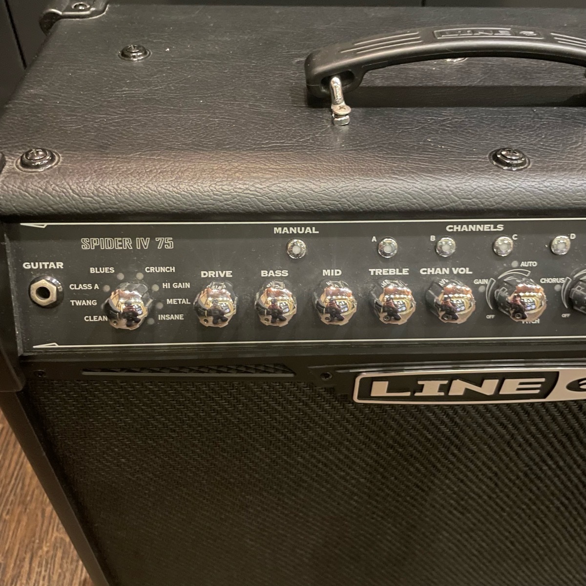 Line6 Spider IV 75 Guitar Amplifier линия Schic s гитарный усилитель -GrunSound-z009-