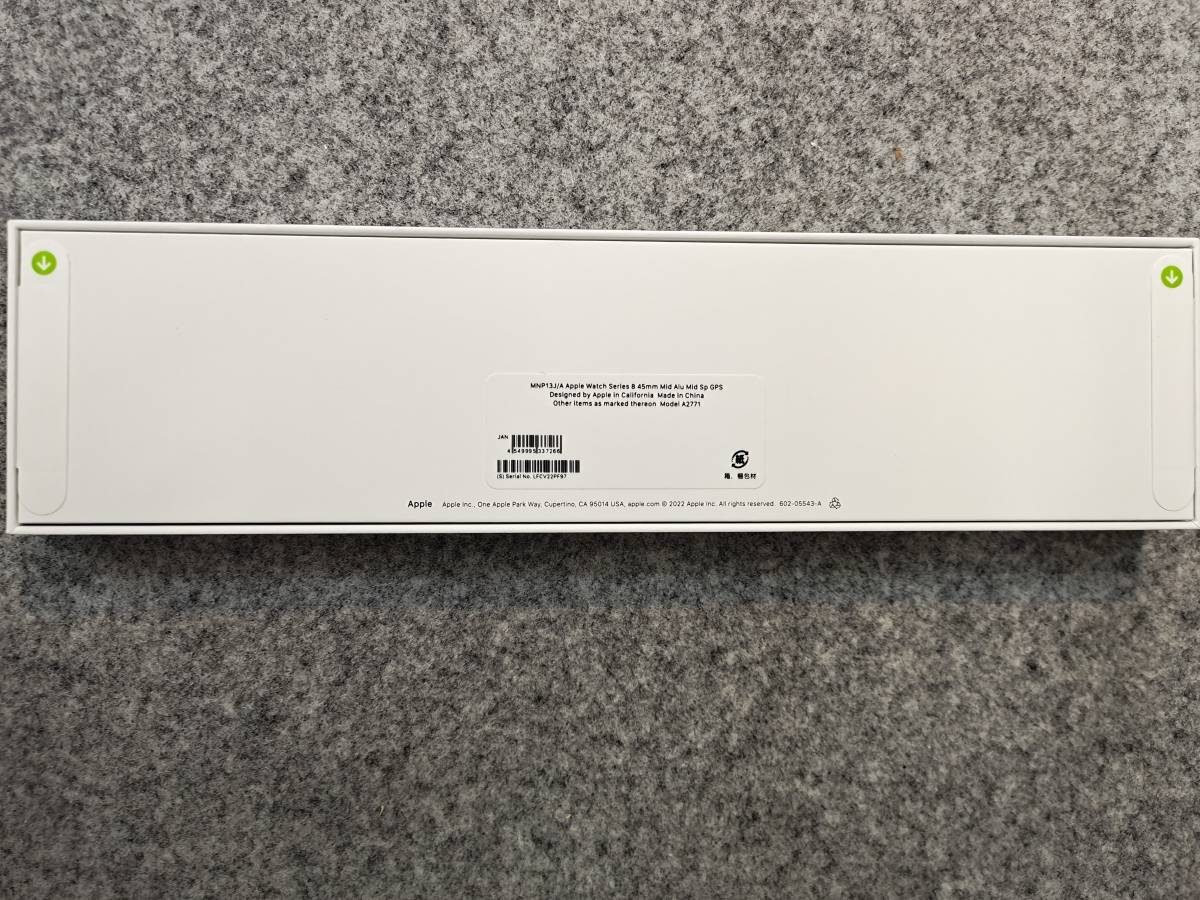 新品未使用】Apple Watch Series 8 45MM GPSモデル ミッドナイト