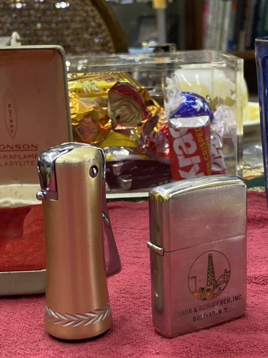 ☆ロンソン☆ビンテージ☆レトロ☆シガーケース付き☆オイルライター