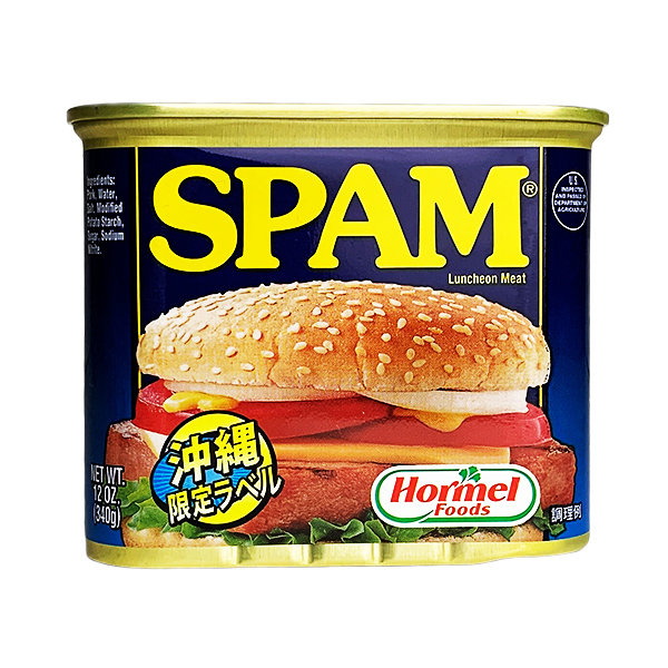  Okinawa . earth production regular spam Okinawa limitation label SPAM spam regular 340g