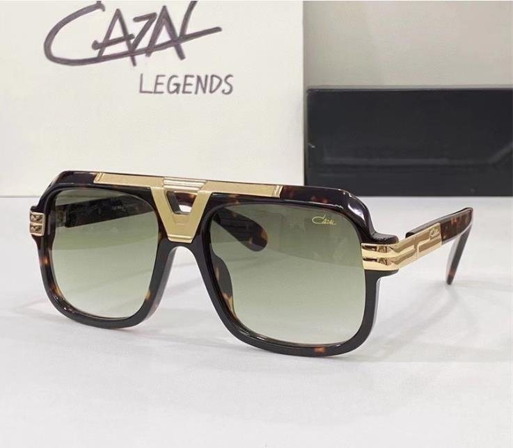 Cazal かザール ドイツ　サングラス　グリーン　 男女兼用　新品未使用　箱付き　送料無料