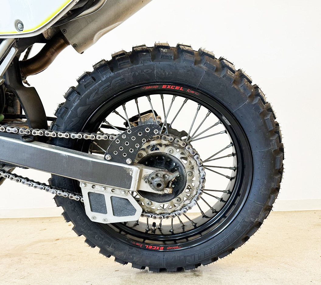 岡山発 スズキ 250SB カスタム EXCEL前後ホイール ブロック 岡山発 スズキ 250SB カスタム EXCEL前後ホイール ブロック