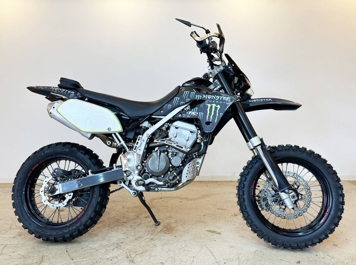 2021セール 岡山発 スズキ 250SB カスタム EXCEL前後ホイール ブロック