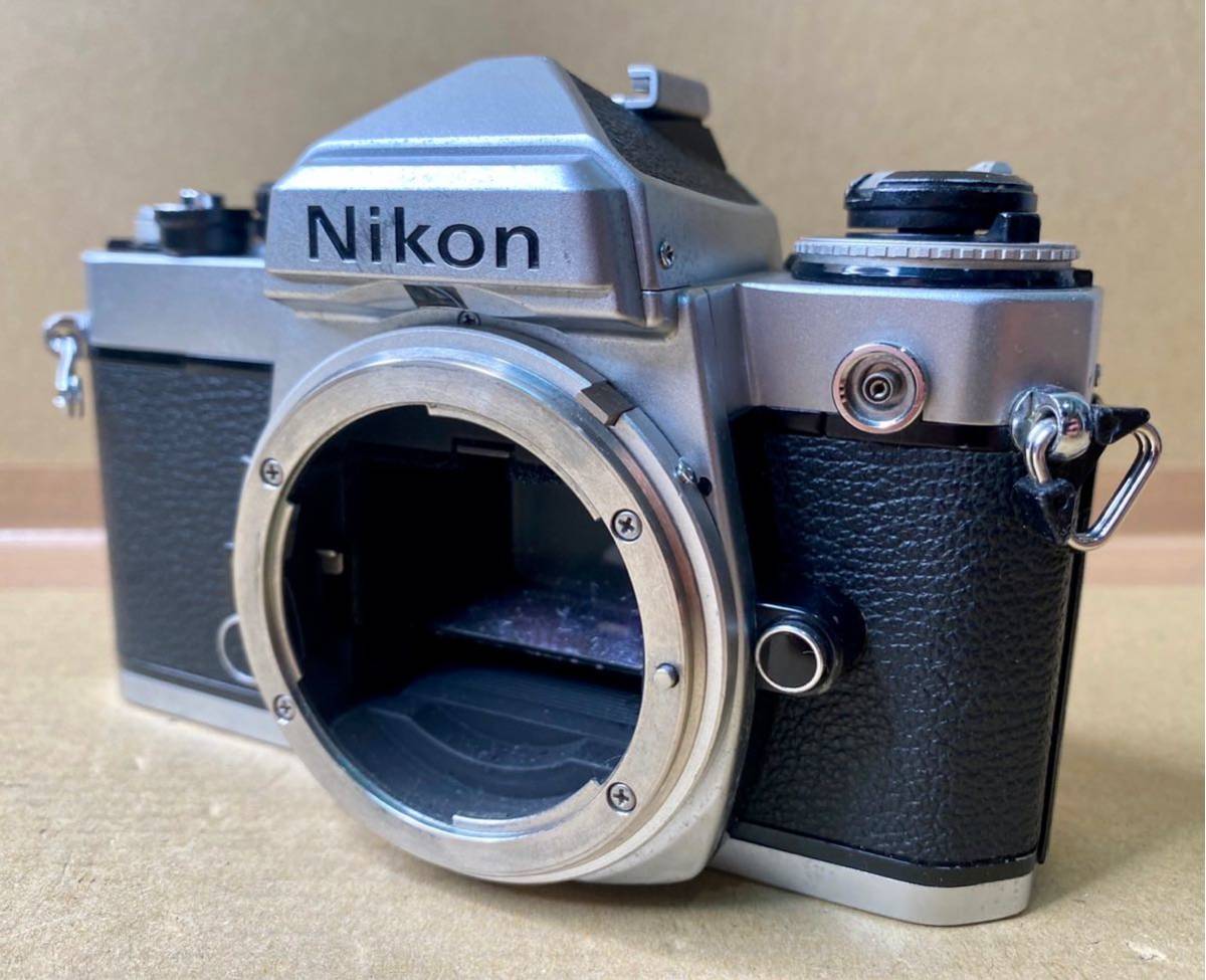 Nikon FE Bodyシルバー ボディ ニコン フィルムカメラ
