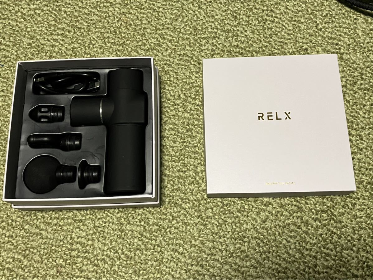 買い誠実 RELX トータルボディケア MINI 筋膜リリースガン aob.adv.br
