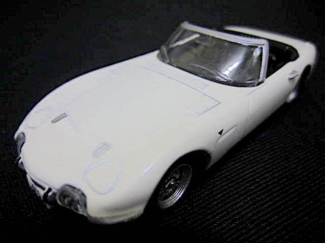 007 * Toyota 2000GT открытый машина - 1/50 007. 2 раз ..007 скрепление машина TOYOTA2000GT 2000GT Sean * коннектор Lee Tanba .. Wakabayashi ..