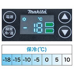 マキタ makita 40Vmax 充電式 保冷温庫 本体のみ 青 CW002GZ クーラー ボックス 職人 鳶 電設 大工 建築 建設 造作 ソロ キャンプ 飲料 飲_40Vmax 保冷温庫 本体のみ 青 CW002GZ