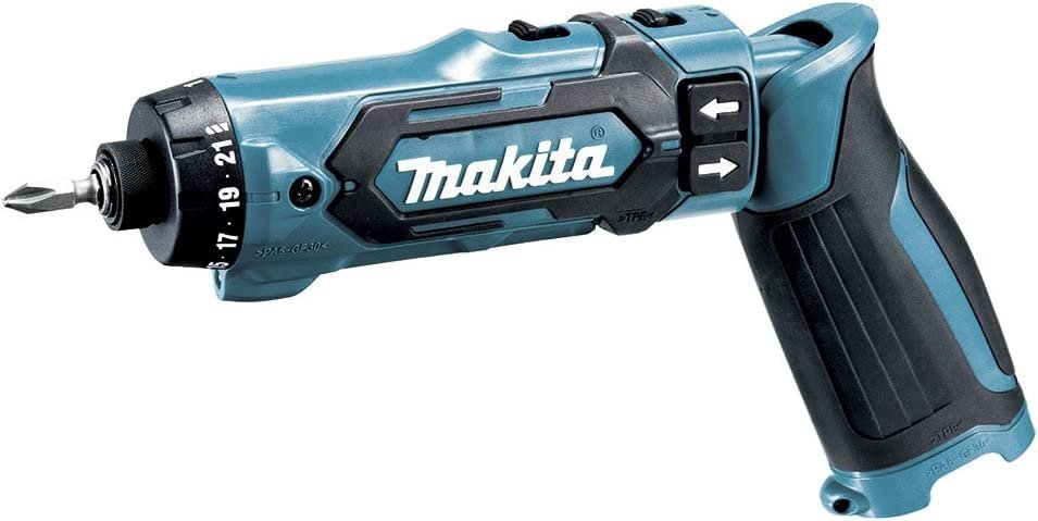 マキタ makita 7.2V 充電式ペンドライバドリル 本体のみ 青 DF012DZ ペン型 ペン ドライバ ドリル 電設 電工 電気 内装 工事 DIY