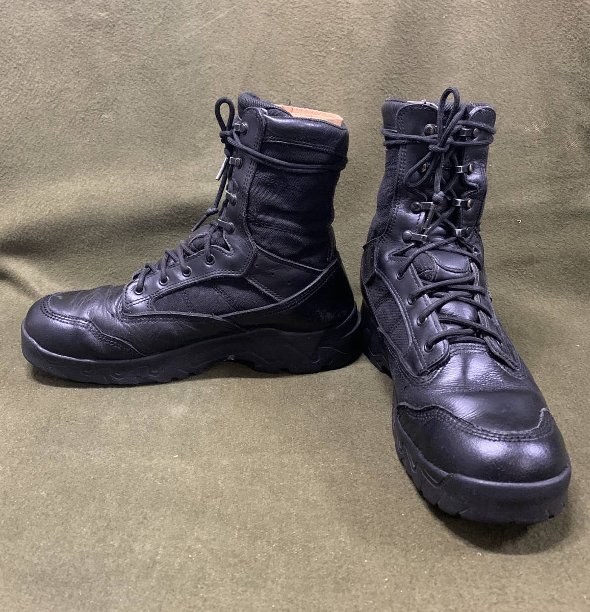 米軍GORE-TEXコンバットブーツ黒Belleville製 7R ○537 | www
