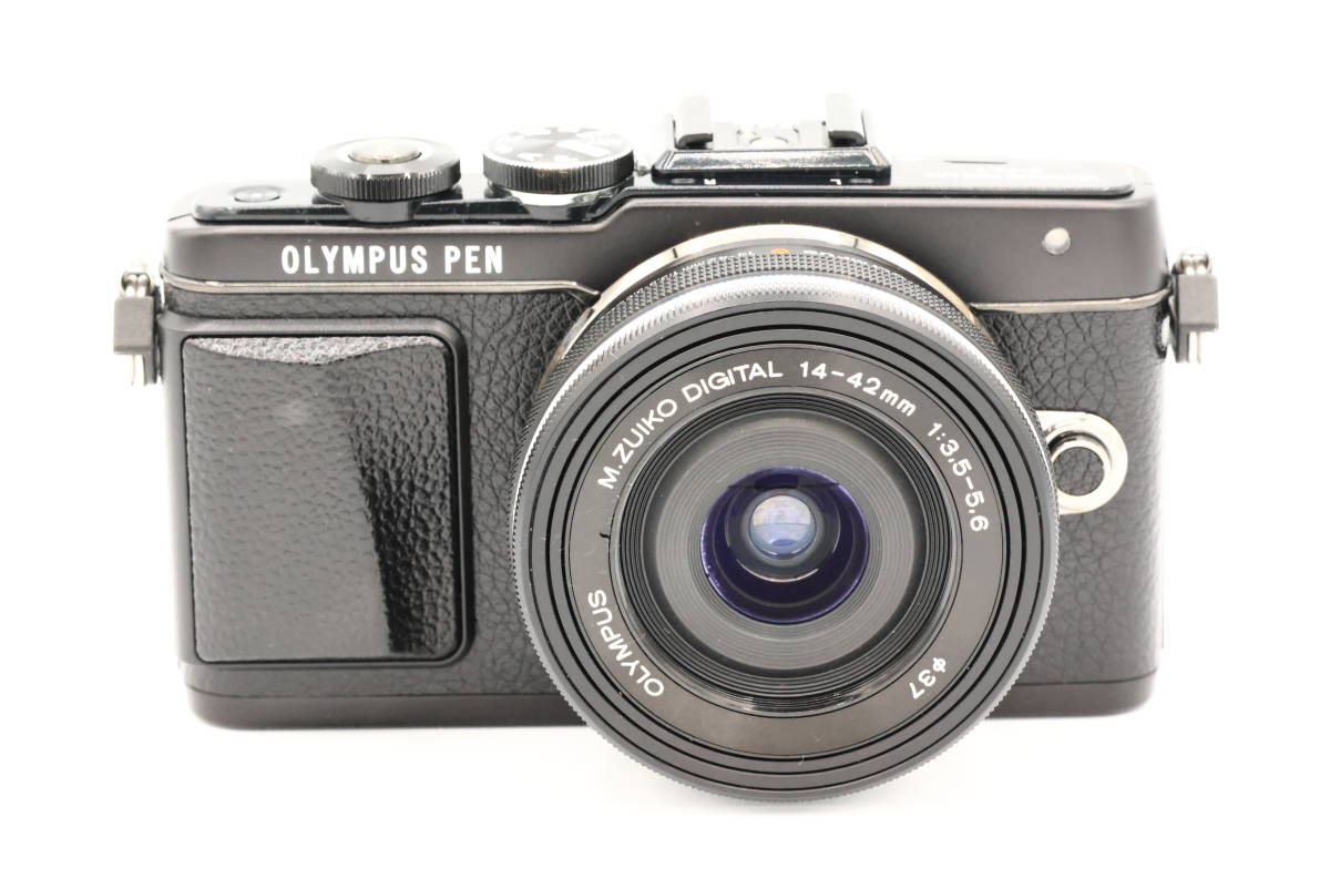 OLYMPUS PEN E-PL7 EZダブルズームキット ブラック ミラーレス一眼 E