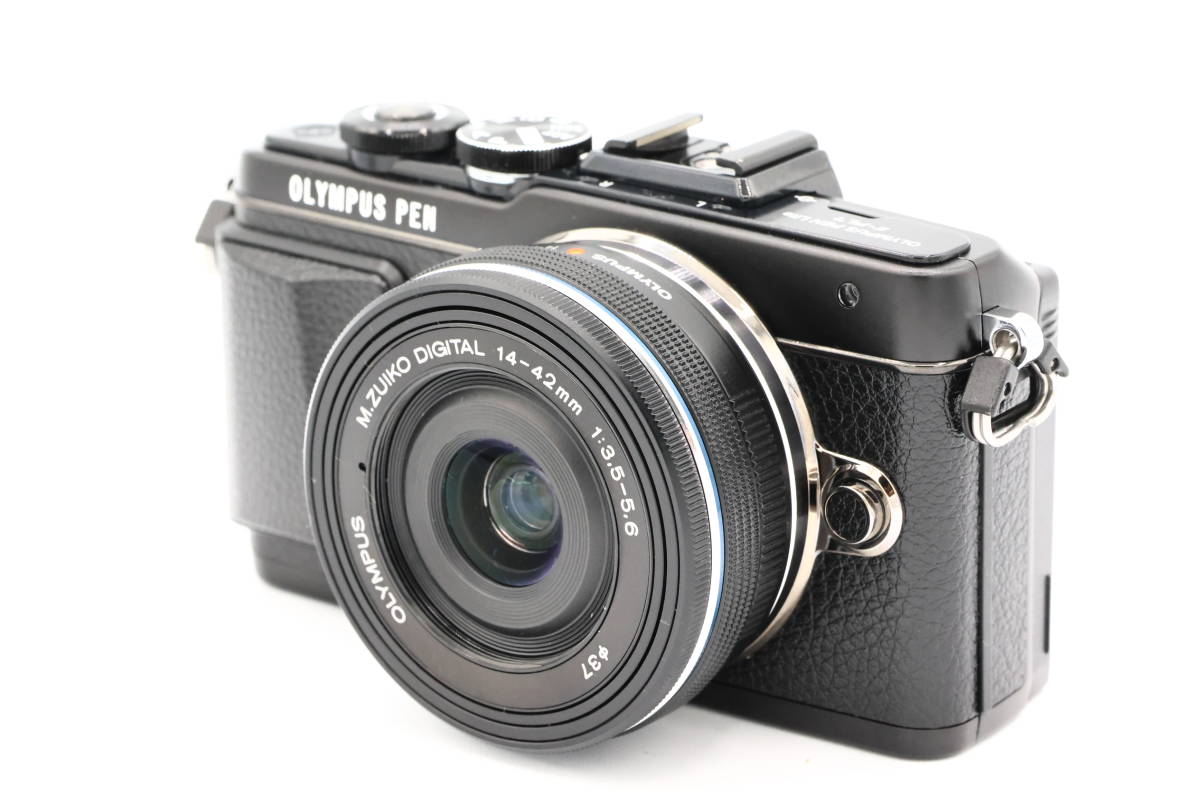 OLYMPUS PEN E-PL7 EZダブルズームキット ブラック ミラーレス一眼 E