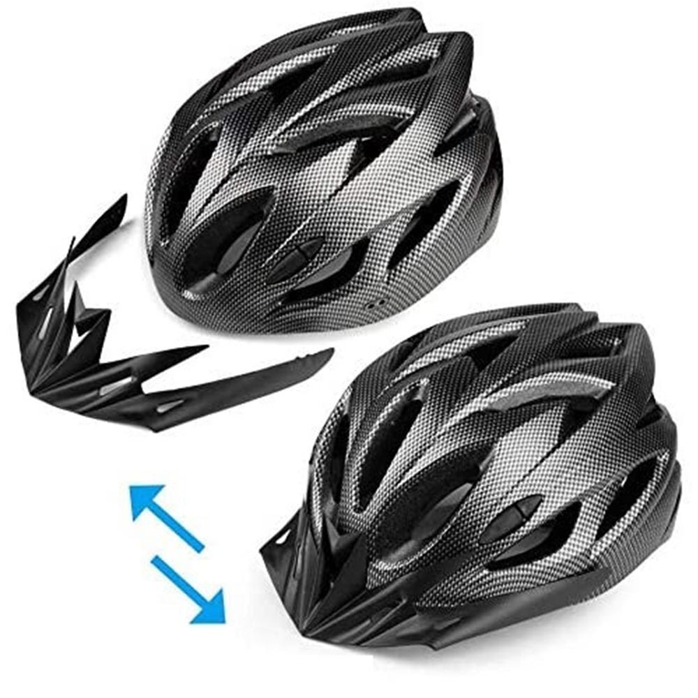 超軽量 自転車ヘルメット 流線型 ロードバイク MTB サイクリング 大人 男女兼用 ヘルメット フリーサイズ (ブラック&ピンク)_画像3
