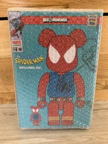 新品未開封品　BE@RBRICK SCARLET SPIDER 100％ & 400％_画像1