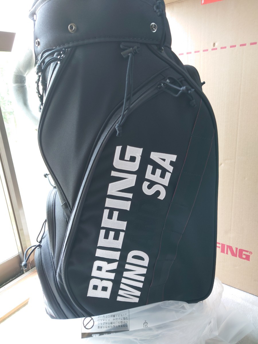 WIND AND SEA x BRIEFING GOLF CR-5 キャディバッグ　ドライバー、フェアウェイウッド、ユーティリティ×3 ヘッドカバーセット　新品未使用