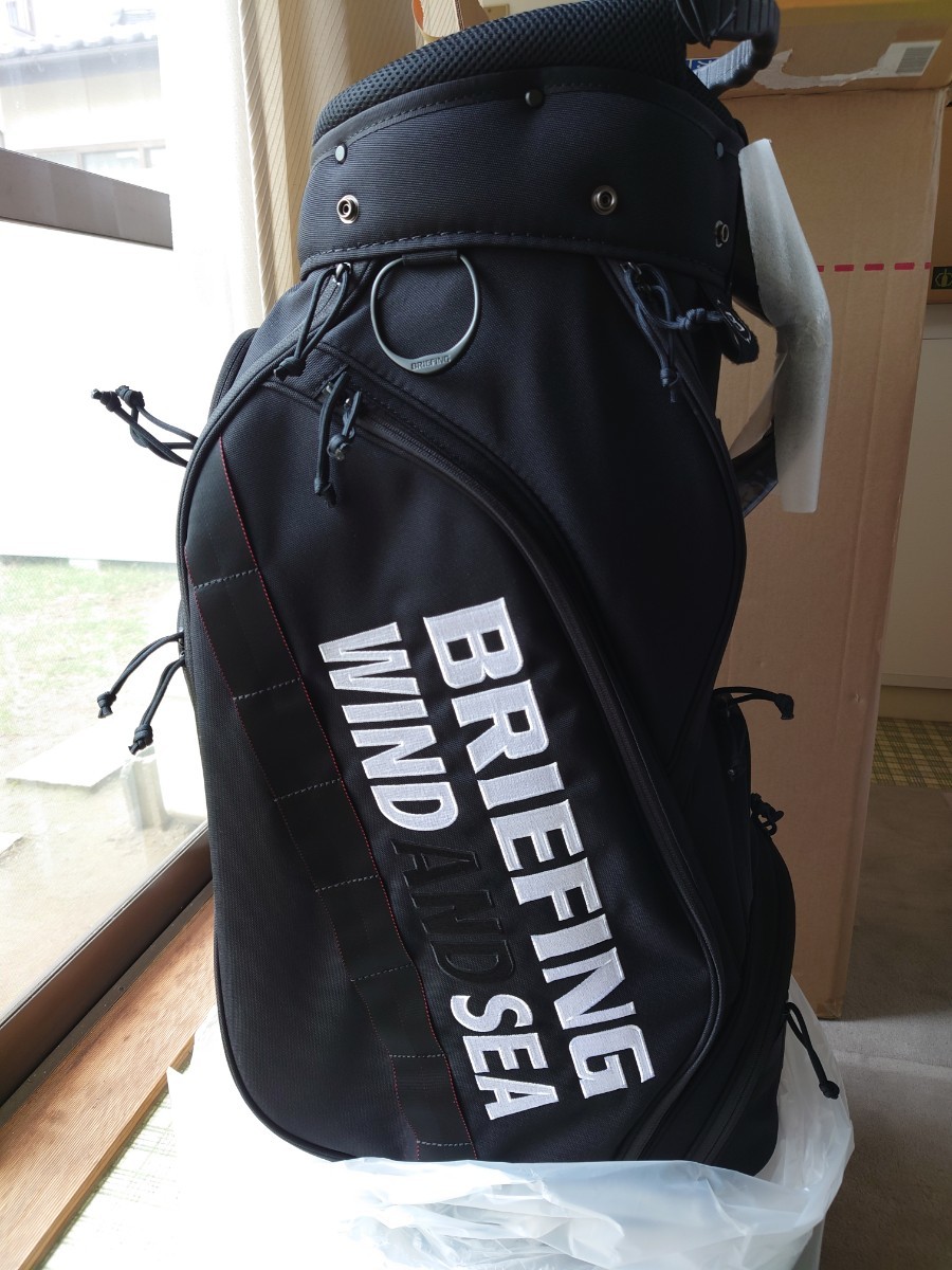 WIND AND SEA x BRIEFING GOLF CR-5 キャディバッグ　ドライバー、フェアウェイウッド、ユーティリティ×3 ヘッドカバーセット　新品未使用