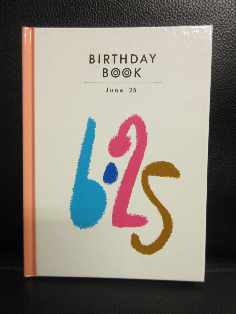 【中古】 本「BIRTHDAY BOOK June 25 (6月25日)」 誕生日本 1994年(1版2刷) 書籍・古書_画像1