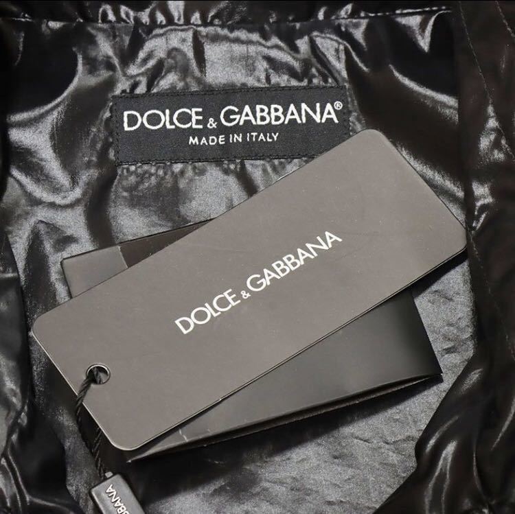 【新品】ドルガバ DOLCE＆GABBANA ライダース ブルゾン 44 黒《送料無料》_画像4