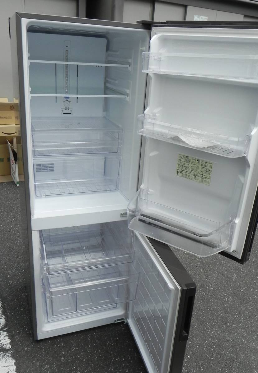 中古 * SHARP 271L 2ドア冷凍冷蔵庫 プラズマクラスター7000搭載