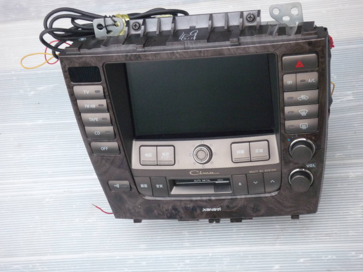  Nissan Cima Y33* Nissan Y33 Cima A/Cklai mate контроллер AM/FM CD TV panel -4