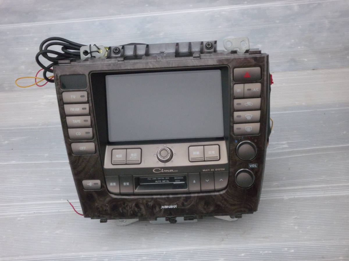  Nissan Cima Y33* Nissan Y33 Cima A/Cklai mate контроллер AM/FM CD TV panel -4