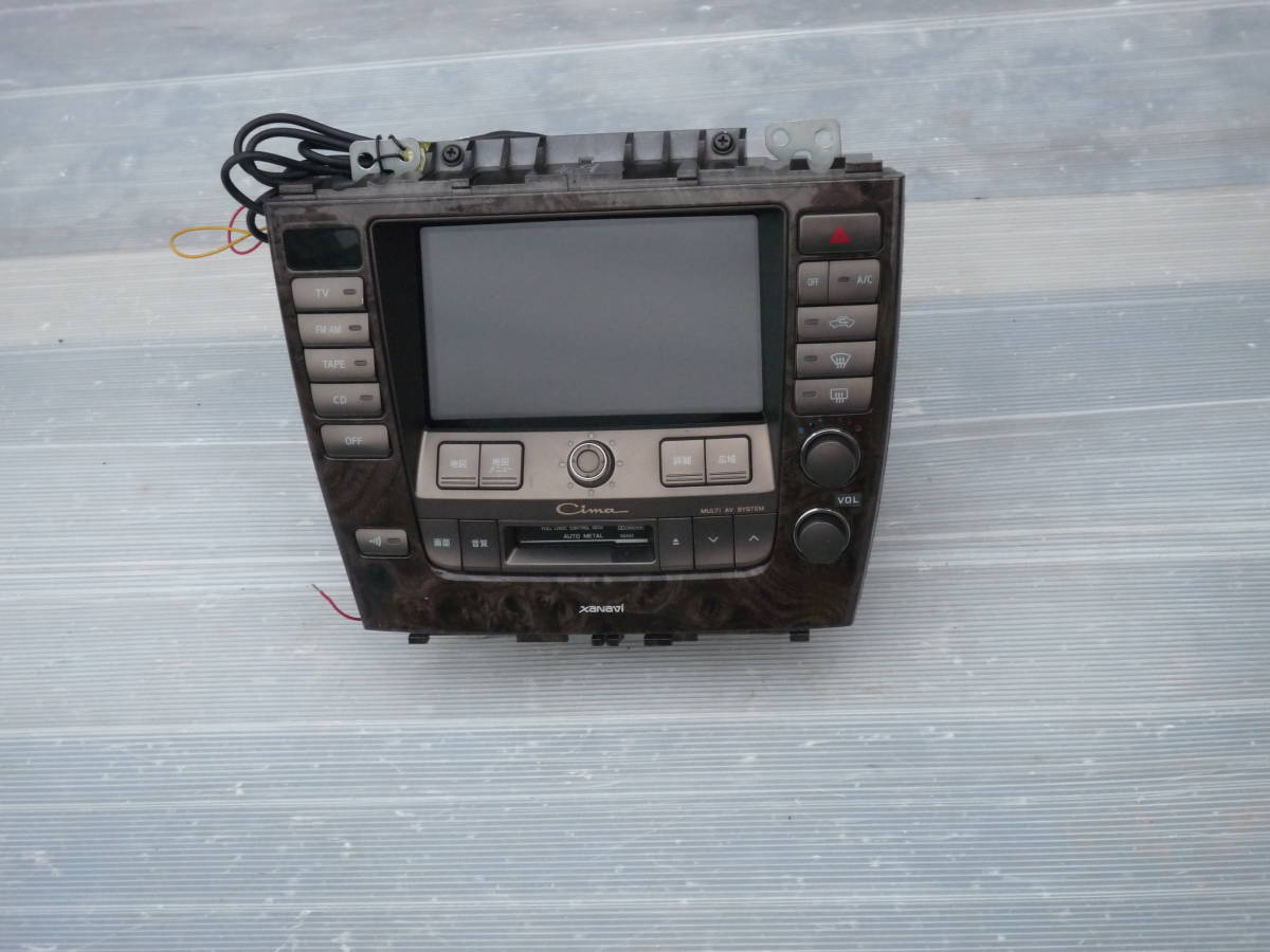  Nissan Cima Y33* Nissan Y33 Cima A/Cklai mate контроллер AM/FM CD TV panel -4