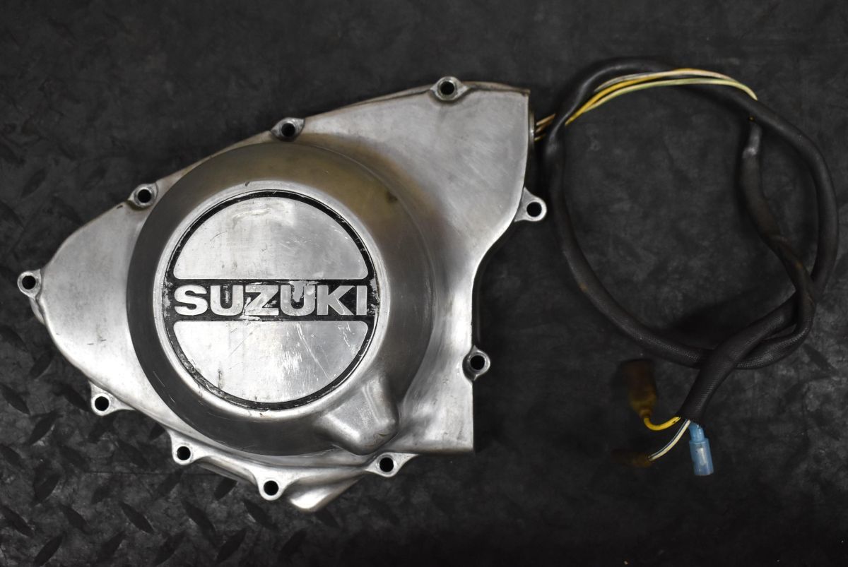 S232 当時物 純正 GS450 ダイナモカバー 0019 検) GSX400E GS400 ザリ