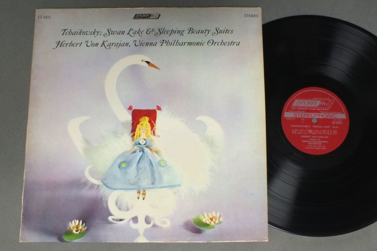 ●英LP KARAJAN - VPO/TCHAIKOVSKY - SAWAN LAKE etc●_画像1