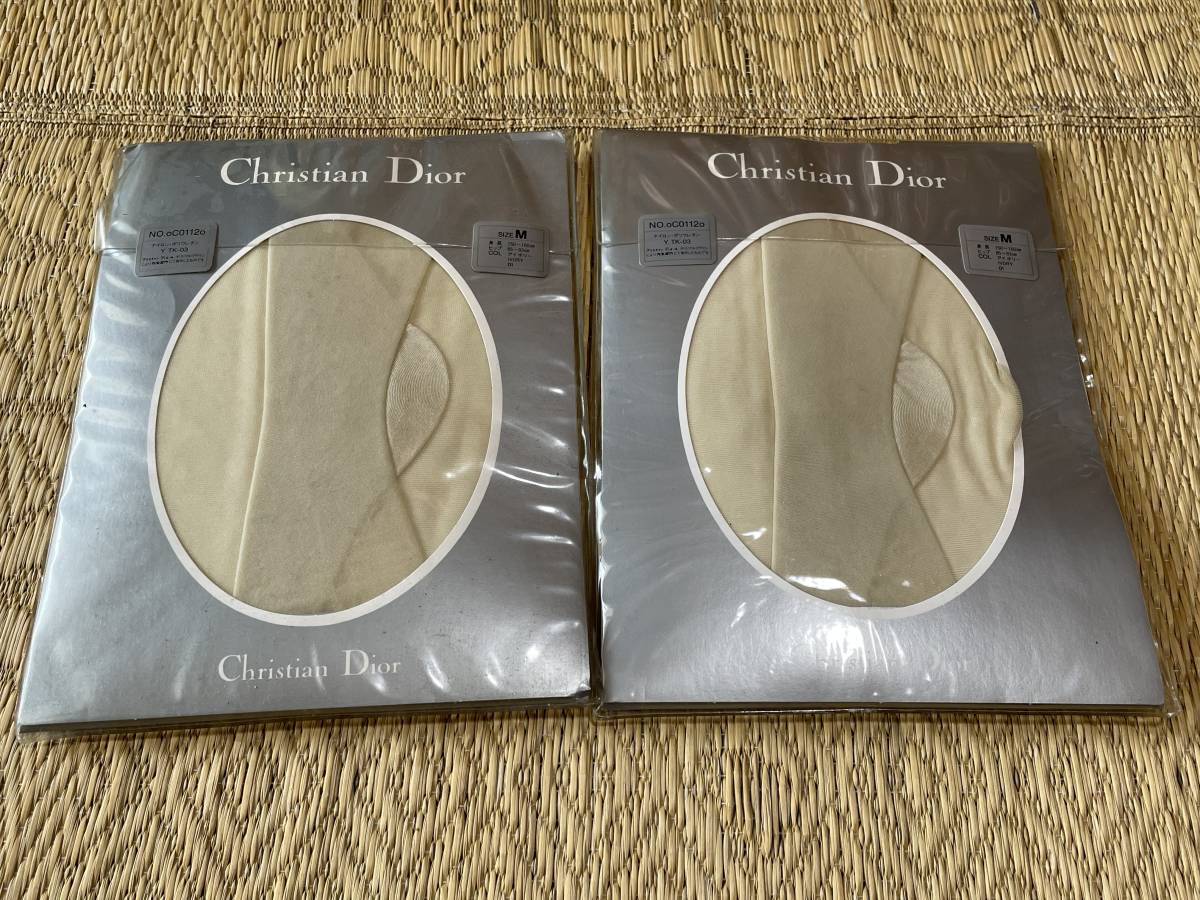 Christian Dior クリスチャンディオール ストッキング 2個セット No