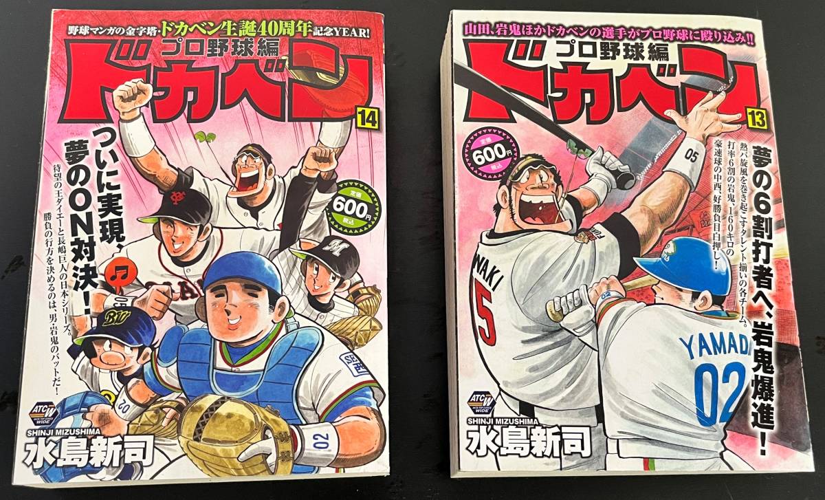 最終価格だと思います：水島新司　ドカベン　コンビニコミックス1-6巻、8巻、13巻、14巻、高三編の10冊セットです。_画像7