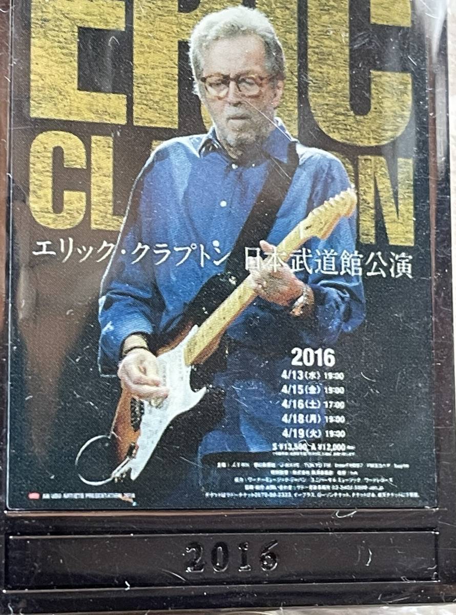 エリッククラプトン　ERIC CLAPTON 1995・2016 バッチ　バッジ　未使用品_画像4