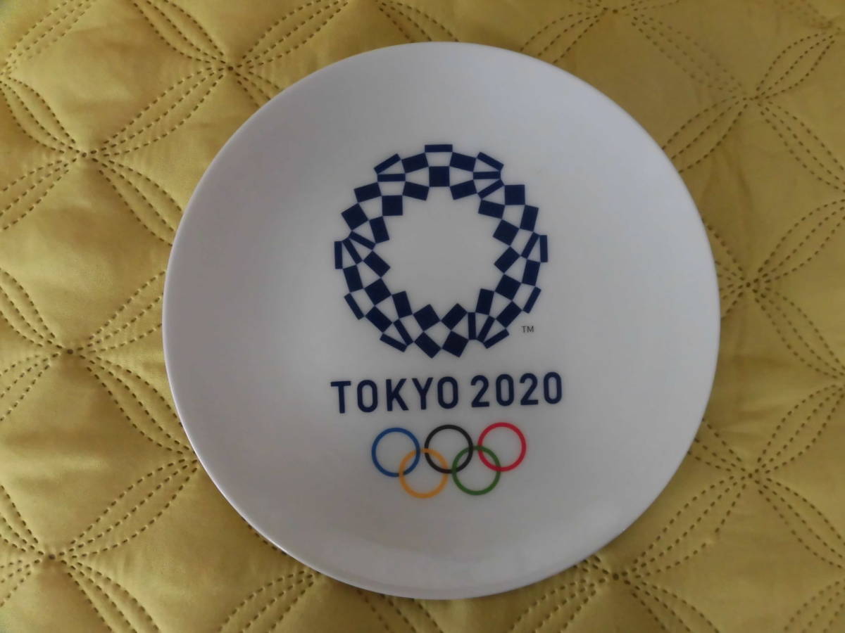 ●即決！●東京2020オリンピックエンブレム 記念プレート●陶器製/TOKYO2020オリンピック/飾り皿/アミューズメント専用景品/プライズ_画像2