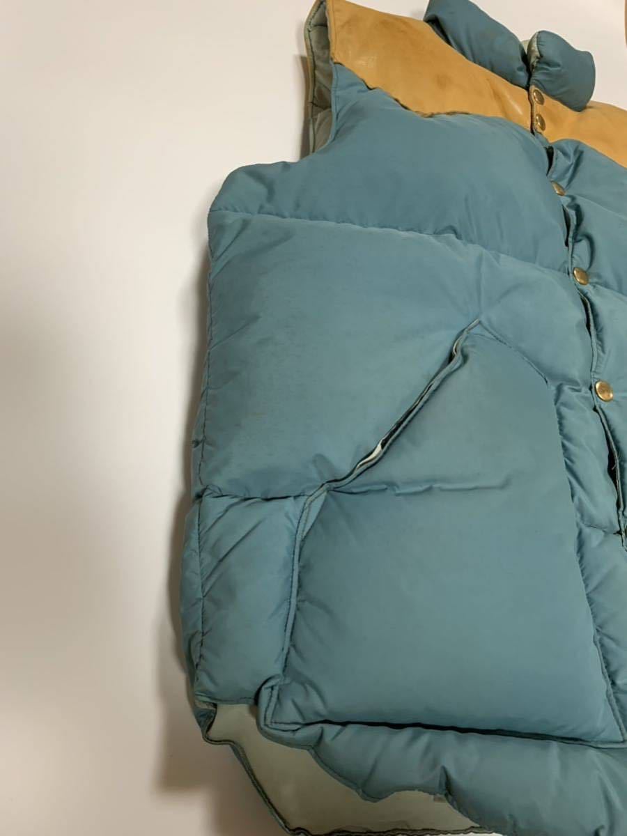 70s Rocky Mountain Featherbed ロッキーマウンテン ダウンベスト DOWN