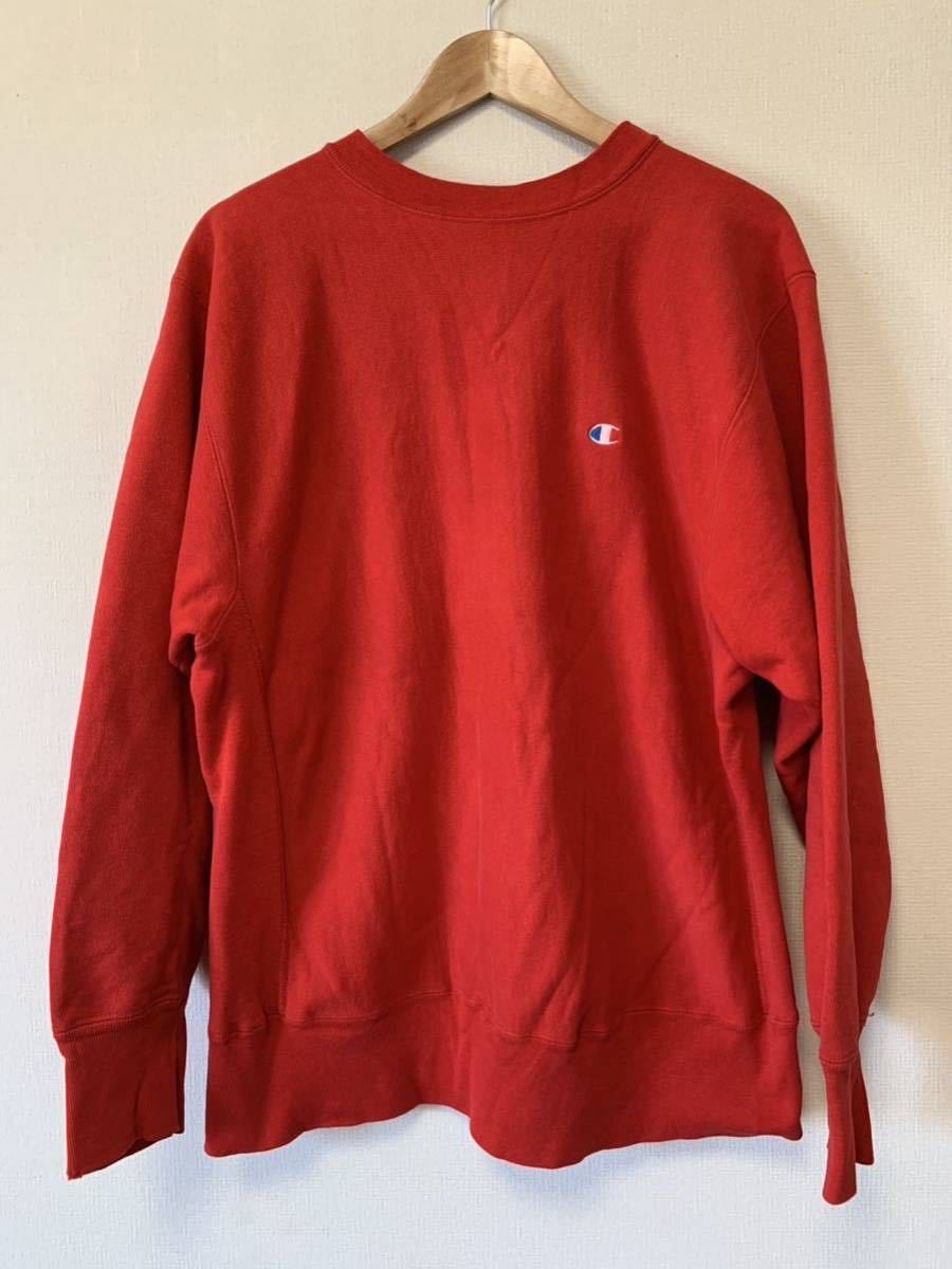 80s チャンピオンリバースウィーブスウェット MADE IN USA USA製 ヴィンテージ ビンテージ 古着 REVERSE WEAVE 赤 RED XL トリコタグ