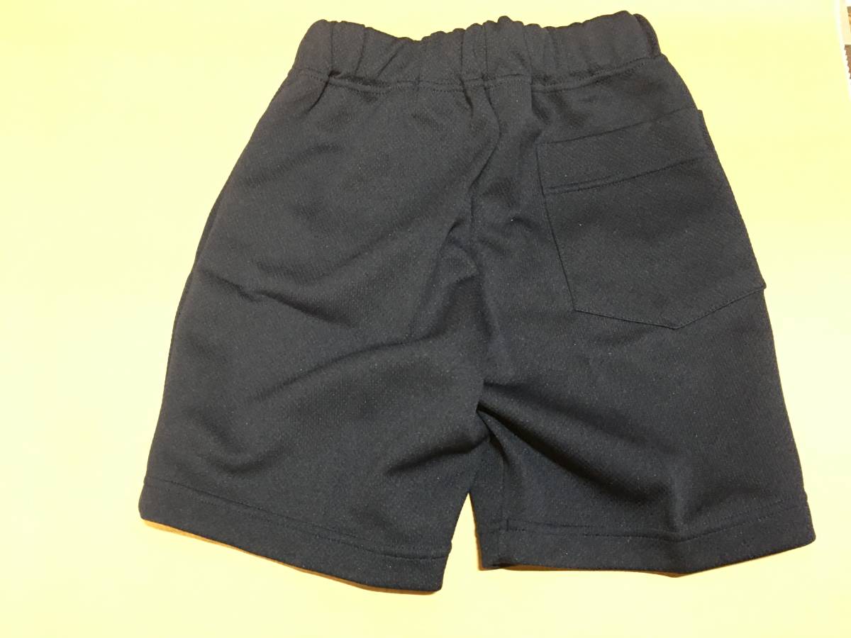  new goods quarter pants quarter pants short bread gym uniform dark blue 130 (4) 125~135 W 54~58 two new fiber made in Japan polyester X cotton kindergarten . elementary school student 