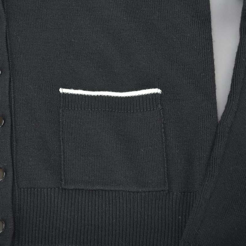 激レア 美品 シャネル スタッフユニフォーム ニットカーディガン 38 ウール ブラック ココマーク CHANEL UNIFORM 非売品 服 Mc.b/d.k | rsgmladokgi.com