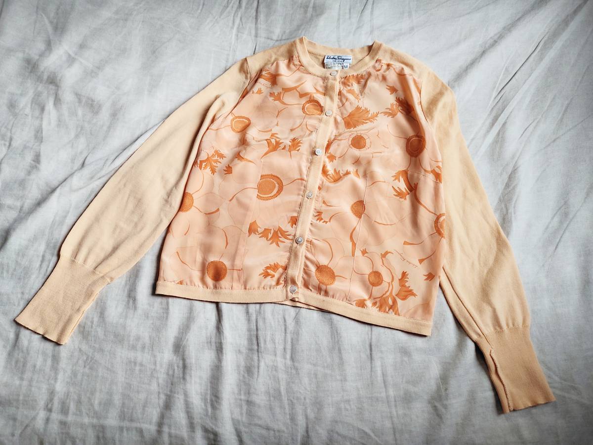 美品 Salvatore Ferragamo サルヴァトーレ フェラガモ アンサンブル