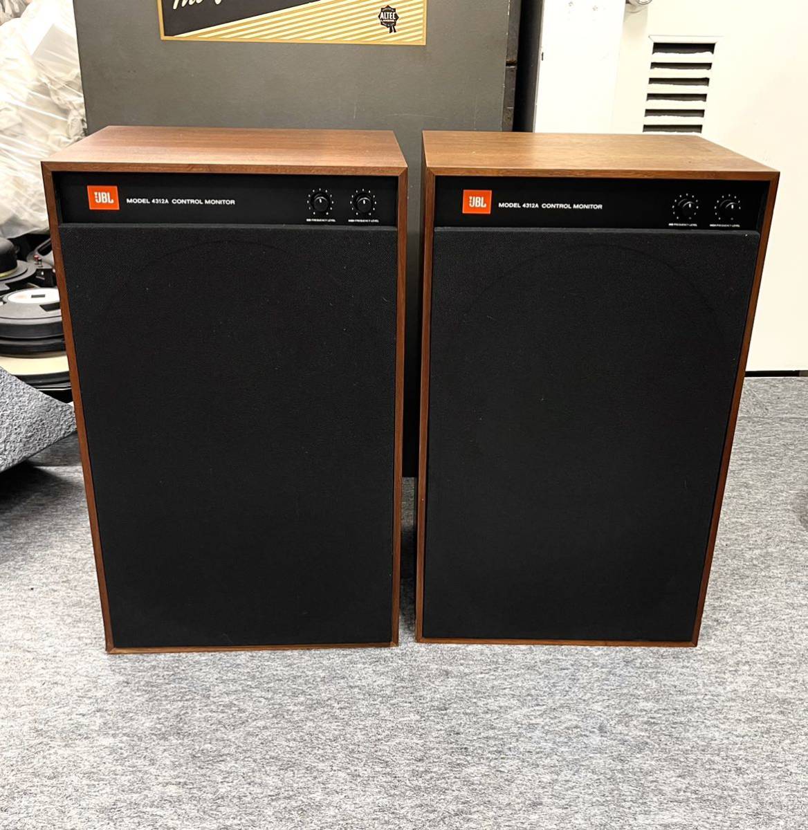 JBL 4312A CONTROL MONITOR モニタースピーカー ペア。(動作良好)(美品