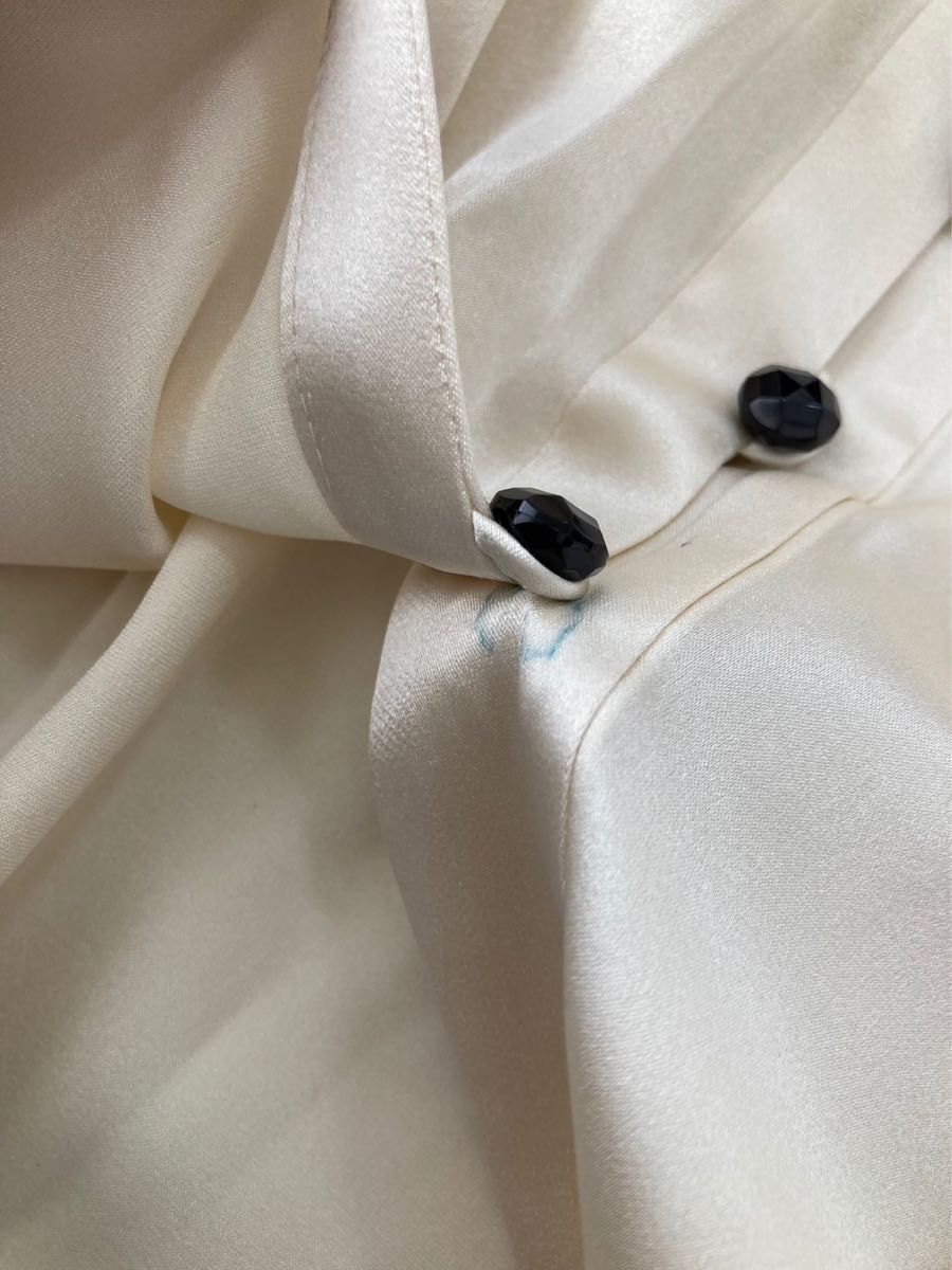 DRESSTERIOR ドレステリア フリルブザムシャツ シルク