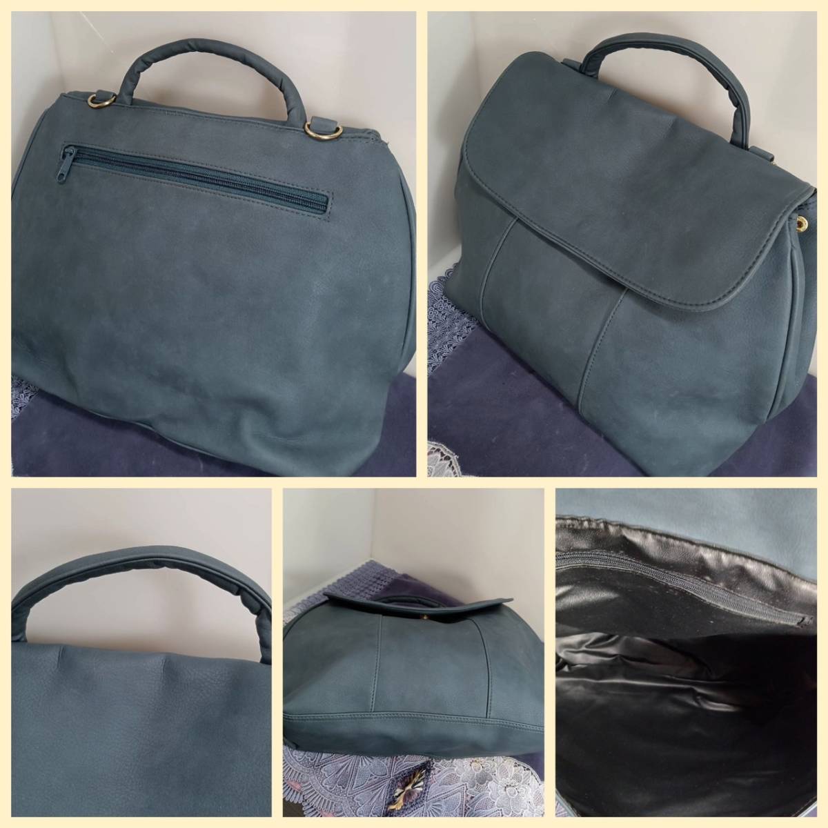 鞄 ◆ KOSHINO HIROKO / CHARLES JOURDAN 他 ◆ リュック ハンドバッグ トートBag 4点まとめ ◆ レディース カバン_画像5