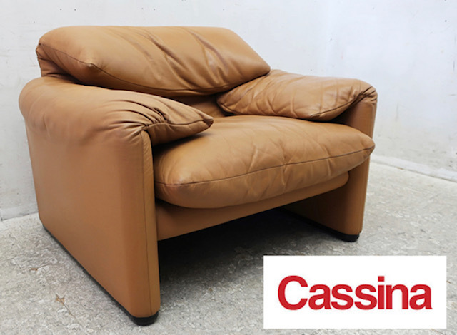 新商品発売中 □Cassina/カッシーナ□マラルンガ□675 MARALUNGA□総革