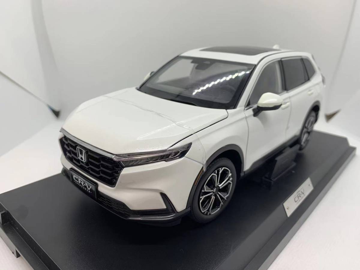 ホンダ特注 1/18 ホンダ HONDA CR-V 2023 ホワイト J02-4-017_画像1