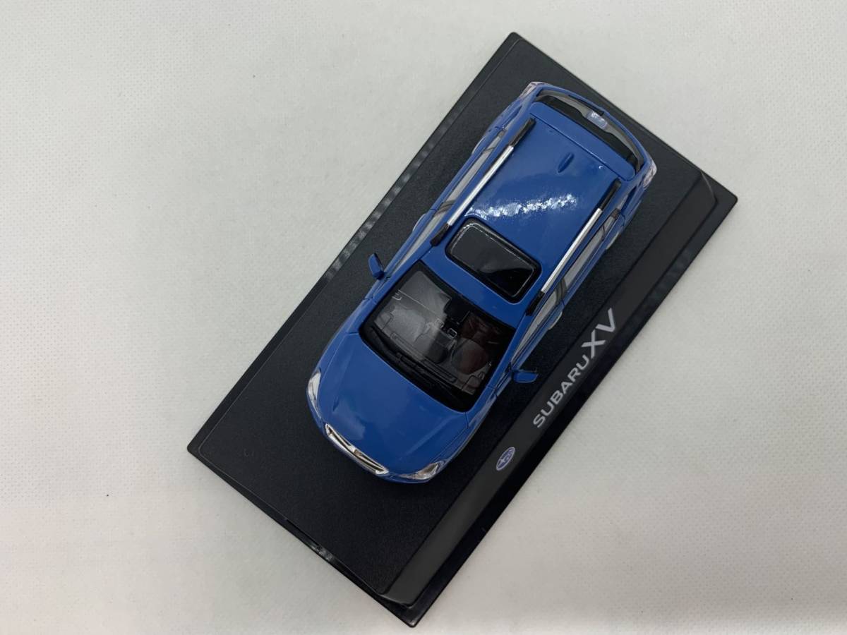 スバル特注 1/43 スバル SUBARU XV ブルー J05-02-500-4_画像6