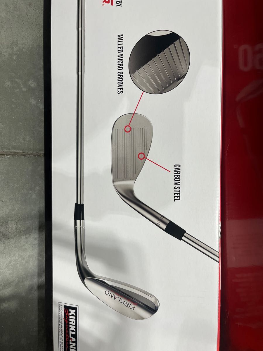 新品未使用品 未開封 Kirkland(カークランド) ゴルフクラブウェッジ3本セットコストコウェッジ