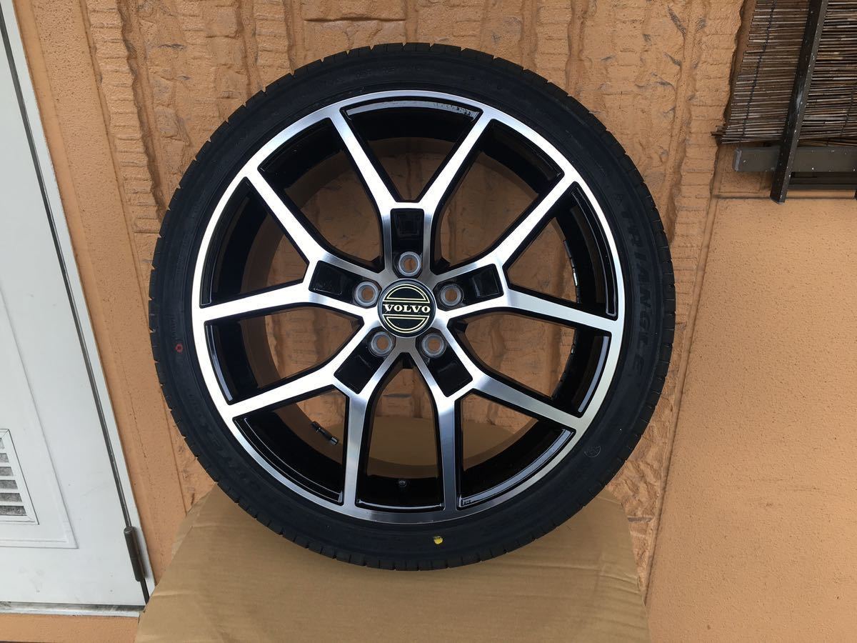 新品 ボルボ V40 V60 V70 18インチ ホイル タイヤ セット ブラック