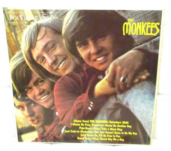 ☆彡 英國盤 The Monkees The Monkees [ UK ORIG mono '67 RCA Victor RD.7844 ]_画像2